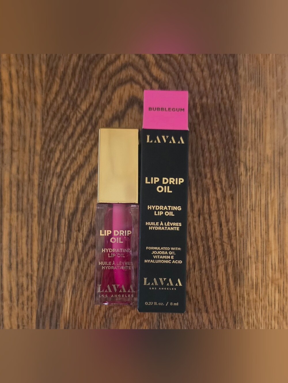 Lavaa Beauty Lip Drip Hydrating Lip Oil — Bubble Gum BNIB